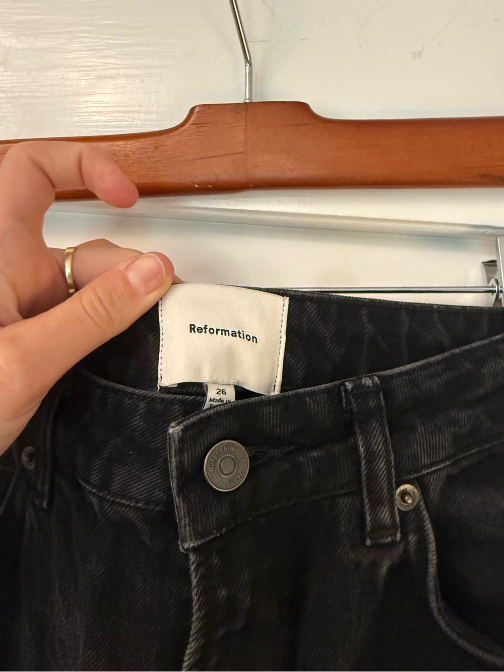 Reformation Wilder High Rise Wide Leg Jeans - Picture 5 of 6